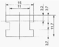 光電傳感器（光學傳感器）OM-371-A8 板子厚度: t=1mm 