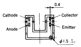 光電傳感器（光學傳感器）OJ-2109插腳引線